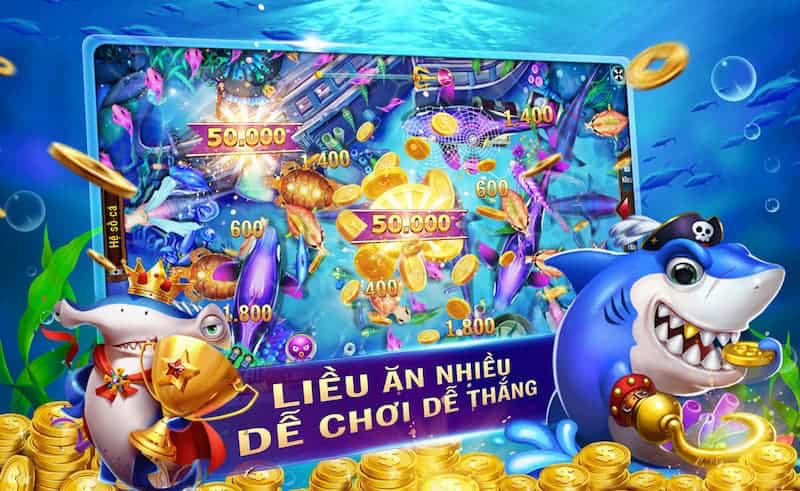 Bắn cá thể hiện sự mới lạ với nhiều phiên bản chơi trực tuyến để nhận thưởng